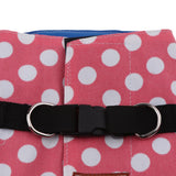 Maxbell Dog Cat Leash Pet Control Harness Vest Walk Collar Safety Strap Vest Dot Pink L