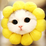 Maxbell Pet Hats Sunflower Headdress for Pet Cosplay Hats Dog Christmas Decoration