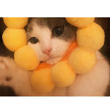 Maxbell Pet Hats Sunflower Headdress for Pet Cosplay Hats Dog Christmas Decoration