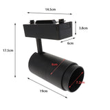 Maxbell LED Spotlight Gallery Display Track Light Head Spotlight Track Light S 20W