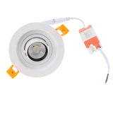 Maxbell Recessed Adjustable LED Downlight COB Ceiling Spotlight with LED Driver  10W