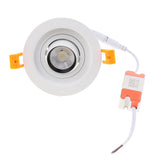 Maxbell Recessed Adjustable LED Downlight COB Ceiling Spotlight with LED Driver  10W