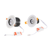 Maxbell Recessed Adjustable LED Downlight COB Ceiling Spotlight with LED Driver  10W