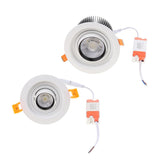 Maxbell Recessed Adjustable LED Downlight COB Ceiling Spotlight with LED Driver  10W