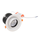 Maxbell Recessed Adjustable LED Downlight COB Ceiling Spotlight with LED Driver 20W