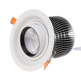 Maxbell Recessed Adjustable LED Downlight COB Ceiling Spotlight with LED Driver 20W