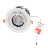 Maxbell Recessed Adjustable LED Downlight COB Ceiling Spotlight with LED Driver 20W