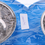 Maxbell No-Spill and Non-Skid Pet Double Bowl Dog Cat Food Water Feeder  Blue