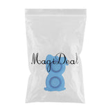 Maxbell No-Spill and Non-Skid Pet Double Bowl Dog Cat Food Water Feeder  Blue