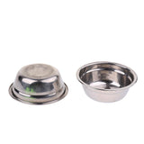 Maxbell No-Spill and Non-Skid Pet Double Bowl Dog Cat Food Water Feeder  Green