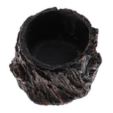 Maxbell 2xResin Rock Bowl Food Water Dish Feeder Plate for Terrarium Reptile Tank  1