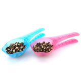 Maxbell 2Pcs Puppy Food Feeder Dog Scoop Spoon Cat Hand Shovel Feeding Scooper