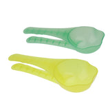 Maxbell 2Pcs Puppy Food Feeder Dog Scoop Spoon Cat Hand Shovel Feeding Scooper