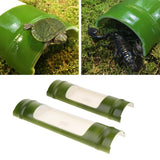 Maxbell Reptile Feeding Bowl Food Water Basin Dish Bowl for Vivarium Turtle Gecko S