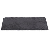 Maxbell Turtle Dish for Reptile Amphibians Food Bowl Natural Rock Plate Rectangle