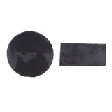 Maxbell Turtle Dish for Reptile Amphibians Food Bowl Natural Rock Plate Rectangle