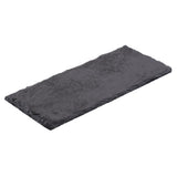 Maxbell Turtle Dish for Reptile Amphibians Food Bowl Natural Rock Plate Rectangle