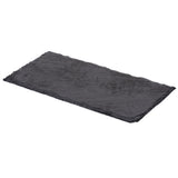 Maxbell Turtle Dish for Reptile Amphibians Food Bowl Natural Rock Plate Rectangle