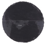Maxbell Turtle Dish for Reptile Amphibians Food Bowl Natural Rock Plate Circular