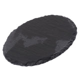 Maxbell Turtle Dish for Reptile Amphibians Food Bowl Natural Rock Plate Circular