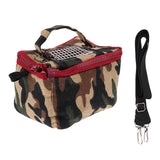 Maxbell Pet Hamster Carrier Portable Breathable Travel Bag   Camouflage M