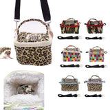 Maxbell Pet Hamster Carrier Portable Breathable Travel Bag   Camouflage M