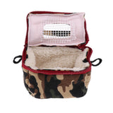 Maxbell Pet Hamster Carrier Portable Breathable Travel Bag   Camouflage M
