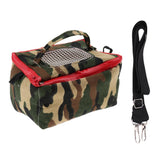 Maxbell Pet Hamster Carrier Portable Breathable Travel Bag   Camouflage L