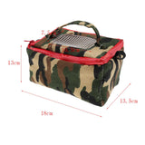 Maxbell Pet Hamster Carrier Portable Breathable Travel Bag   Camouflage L