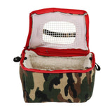 Maxbell Pet Hamster Carrier Portable Breathable Travel Bag   Camouflage L