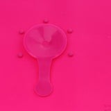 Maxbell Anti-slip Pet Feeding Mat Silicone Dog Cat Bowl Food Bowel Mat Pad Fushia