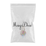 Maxbell Parrot Bird Hanging Natural Grass Bite Chewing Toy Cage Decoration Dia.10cm