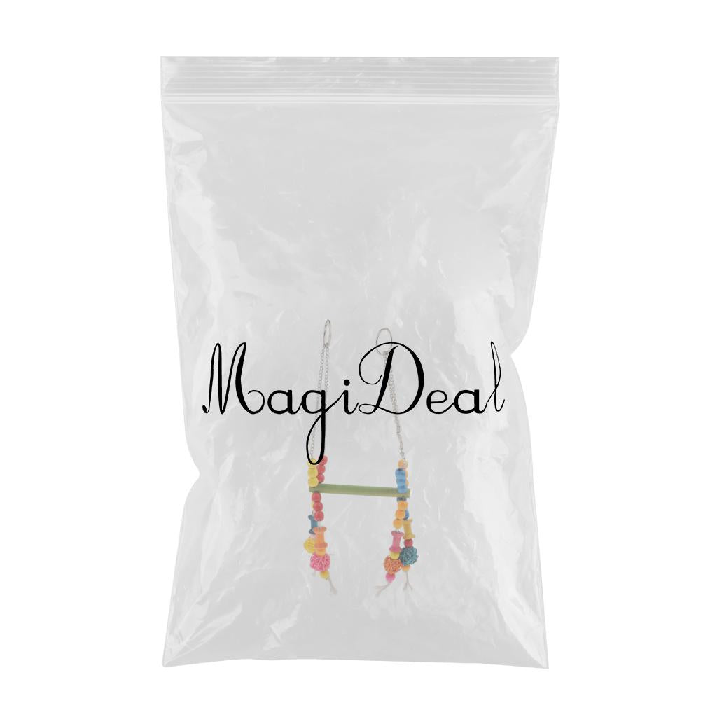 Max Bird Parrot Cage Swing Toys Small Animals Hammock Hanging Perch Stand Toy