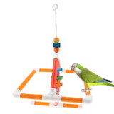 Max Climb Stand Toy Crawling Climbing Game Frame for Cockatiel Parakeet Parrot