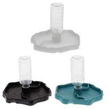 Maxbell Automatic Reptile Tortoise Gecko Feeding Bowl Water Resin Dish Noctilucence