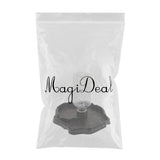 Maxbell Automatic Reptile Tortoise Gecko Feeding Bowl Water Resin Dish Deep Brown