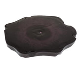 Maxbell Automatic Reptile Tortoise Gecko Feeding Bowl Water Resin Dish Deep Brown