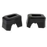 Maxbell 2Pcs Reptile Shelter Hiding Cave Food Bowl For Lizards Gecko Spider Frog Black