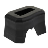 Maxbell 2Pcs Reptile Shelter Hiding Cave Food Bowl For Lizards Gecko Spider Frog Black
