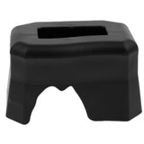 Maxbell 2Pcs Reptile Shelter Hiding Cave Food Bowl For Lizards Gecko Spider Frog Black