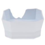 Maxbell 2Pcs Reptile Shelter Hiding Cave Food Bowl For Lizards Gecko Spider Frog White