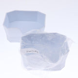 Maxbell 2Pcs Reptile Shelter Hiding Cave Food Bowl For Lizards Gecko Spider Frog White