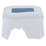 Maxbell 2Pcs Reptile Shelter Hiding Cave Food Bowl For Lizards Gecko Spider Frog White