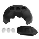 Maxbell 3 in 1 Reptile Lizard Hiding Humidifier Cave with Food Water Dish Black L
