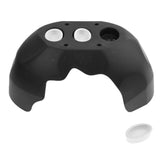 Maxbell 3 in 1 Reptile Lizard Hiding Humidifier Cave with Food Water Dish Black L