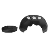 Maxbell 3 in 1 Reptile Lizard Hiding Humidifier Cave with Food Water Dish Black L