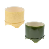 Maxbell Plastic Reptile lizard Gecko Vivarium Feeding Food Dish Feeder Bowl Green