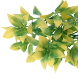Maxbell Natural Looking Reptile Plants Terrarium Tanks Plastic Leaves Plants Decor S