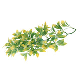 Maxbell Natural Looking Reptile Plants Terrarium Tanks Plastic Leaves Plants Decor S