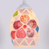 Maxbell Retro Bar Cafe Pendant Light Mosaic Style Hanging Ceiling Lamp Shade 3